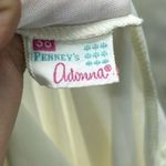 American Vintage Vintage cream beige coquette lace maxi midi slip dress Photo 3