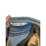 Wallflower Blue Luscious Curvy Cotton Blend Flare Denim Jeans Women Junior Sz 3 Photo 9