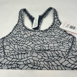Moving Comfort Switch it up Racer sports bra in Sterling Woven size M Medium NWT Photo 0