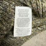 CAbi  Sweater Dress Knit Long Sleeve Casual‎ Warm Comfy Olive Green M Minimalist Photo 3