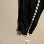 Current/Elliott  The Dallon Zipped Straight Black Gray-  Size 25 Photo 5