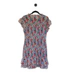 Veronica Beard Cici Floral Smocked Mini Dress Size 10 Photo 5