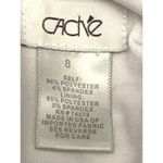 Cache Halter Dress Size 8 Blue Floral Print Polyester Spandex Photo 4