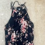 Lulu’s Feel the Music Midnight Blue Floral Maxi Dress in Women’s Size Medium Photo 2