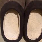 Isotoner Gray and Black Slip-On Loafers Comfortable Minimalist Design~9 1/2-10 Photo 2