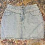 superdown Light Blue Denim Skirt Photo 0