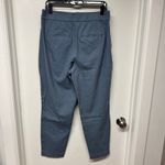 EXPRESS  Womens Stylist Ankle Super High Rise Light Blue Trouser Pants Size 12L Photo 1