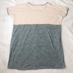 easel Loose Baggy Comfy Midi Short Sleeve Block Color Dress Hip Pockets Size M Photo 3