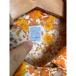 Vintage Mumu Sears House Dress womens small Orange Photo 7