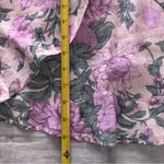 Abercrombie & Fitch  Crinkle Ruched Floral Midi Skirt Size Large Tall NWT Photo 8