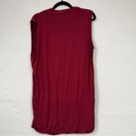 City Chic  Refinity Maroon Wrap Front Tunic Blouse Womens L Sleeveless Top Photo 6