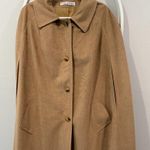 Alorna Tan Retro Button Up Cape Coat Size undefined Photo 0