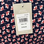 Boden Elodie Wrap Dress Navy Clover Size 4 Photo 7