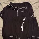 Women's Black Sleepwear Set Size L Photo 0