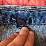 Gap Factory Denim Pencil Knee Length Modest Skirt Blue Size 0 Photo 3