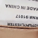 Anthropologie Solitaire Tan White Suedette Open Front Kimono Sleeve Jacket Sz L Photo 7