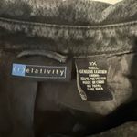 Relativity  Black Leather Jacket Photo 1