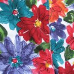 Vtg 90's High Rise Multi Shorts Red Size 10 Photo 3