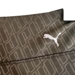 Black Drycell Puma Logo Print Silver Cat Athletic Leggings Women Sz S Photo 5