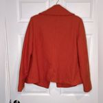 Merona  Women’s wool blend pea coat - Orange - Size Large Photo 5