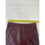 Topshop New Look Yellow Ruffle Peplum Blouse & Leather Skirt Bundle of 2 Size 2 Photo 12