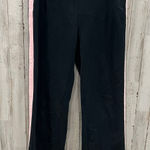 Ralph Lauren Lauren  Black Pink Stripe Pull On Sweatpants Y2K Womens XS Photo 0