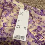 Kiss the Sky Floral Tie-Back Cropped Top NWT Size S Photo 7