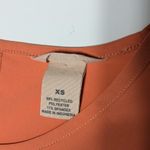 Duluth Trading Co Flexcellence Dress Orange Short Sleeve Womens X Photo 2