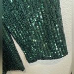 Show Me Your Mumu  Women's Dance Sequins Blazer in emerald green Size S‎ Photo 7