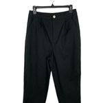 ASOS  Pants 6 Black High Rise Slim Fit Stretch Trousers Career NWT Sleek Photo 1