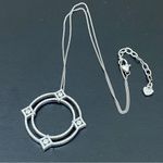 Brighton  “Illumina” Diamond Ring Pendant Necklace 12g Photo 4