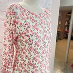 Rebecca Taylor  Ladies Long Sleeeve Fleur Dress Bone Combo Photo 6