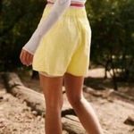 Free People Movement In the Wild Shorts in Glow Yellow Photo 1