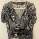 Reformation Comic Print Top Photo 0