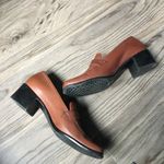 Laura Scott leather chuck heeled loafers Photo 1