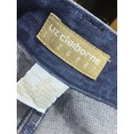 Vintage Lizware Front Split Cotton Long Navy Denim Skirt Size10 Blue Size 10 Photo 6