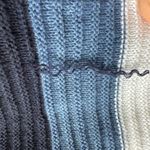 SheIn Chevron Asymmetric Hem Chunky Knit Sweater Photo 9