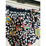 CAROLINE CONSTAS Black White Paisley Leopard Ruffle Anastasia Two Photo 12