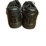 Nike Air Force 1 '07 Triple Black Sneakers Shoes Womens Size 10 Leather Photo 1