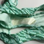 Aerie • NWT Green Blue Zebra Stripe Bikini Bottom Photo 3