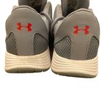 Under Armour UA Womens Breathe Lace Sneakers Size 7.5 3022163-400 Gray/Orange Photo 4