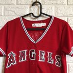 Majestic Los Angeles Angels jersey #8 Pastrone ladies size S small  Photo 4
