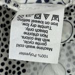 J Crew Women's Sleeveless Scalloped Embellishment White Polka Dots Circles Size 00 Photo 9