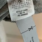 J.Crew  • GREY ORANGE BEADED JEWELED EMBELLISHED MUSCLE TANK TOP Photo 5