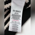 4th & Reckless Albi Knit Maxi Dress in Black and Cream Stripe crochet S Photo 6