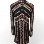 Free People  Stella Graphic Long Sleeve Mini Dress size medium NWOT Photo 4