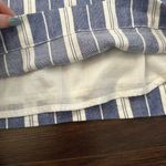 Tularosa Warren blue & white striped short sleeve tunic mini dress size S Photo 7