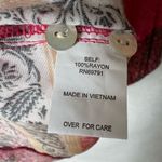 Anthropologie Fig & Flower Blouse Bohemian Floral Print Colorful Photo 3