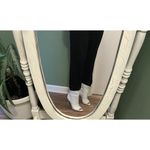 Burberry  Italy White Leather Peep Toe Slouch Booties Stiletto Heels Photo 14