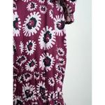 Outerknown  Canyon Midi Dress in Plum Wild Daisy Sz. S Photo 5